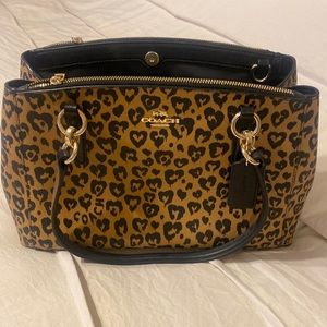 Coach wild hearts handbag